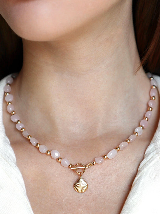 Rose Quartz Necklace | Love & Emotional Healing