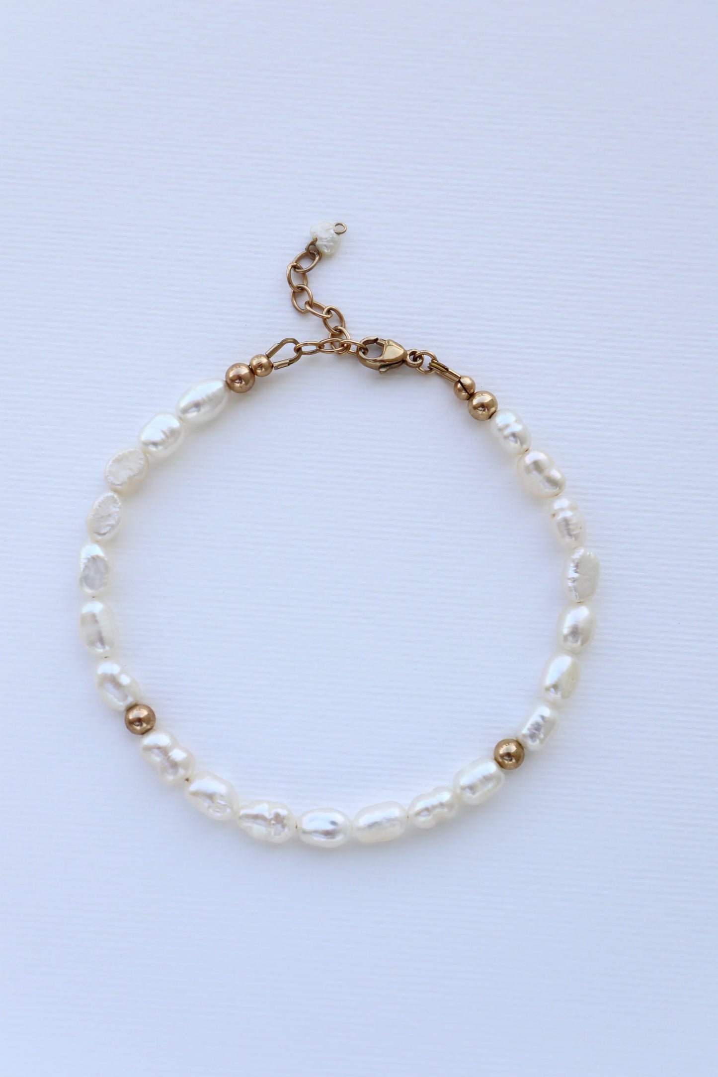 Freshwater Pearl Bracelet | 14k gold-filled | Self-Love & Grace