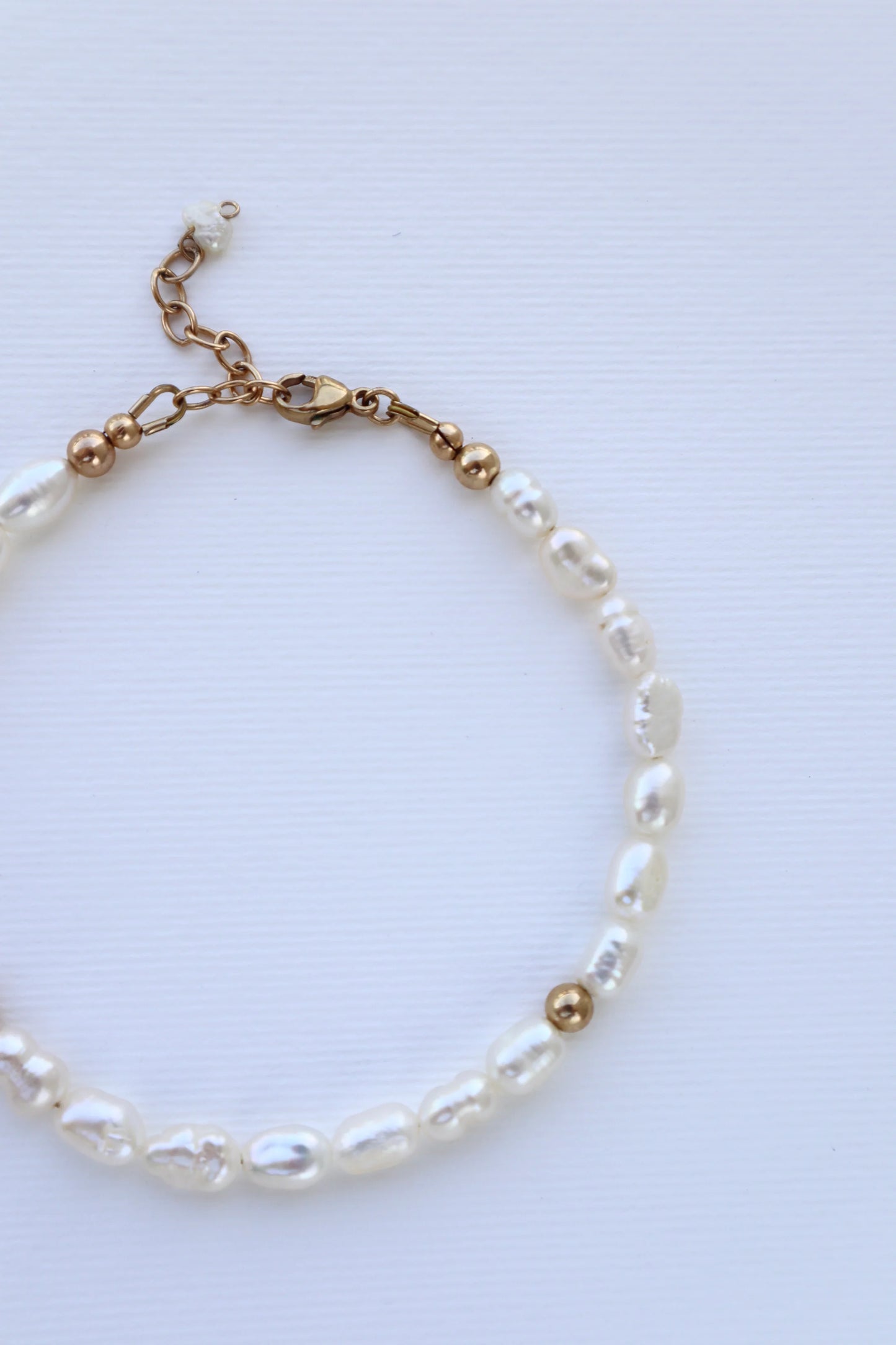 Freshwater Pearl Bracelet | 14k gold-filled | Self-Love & Grace