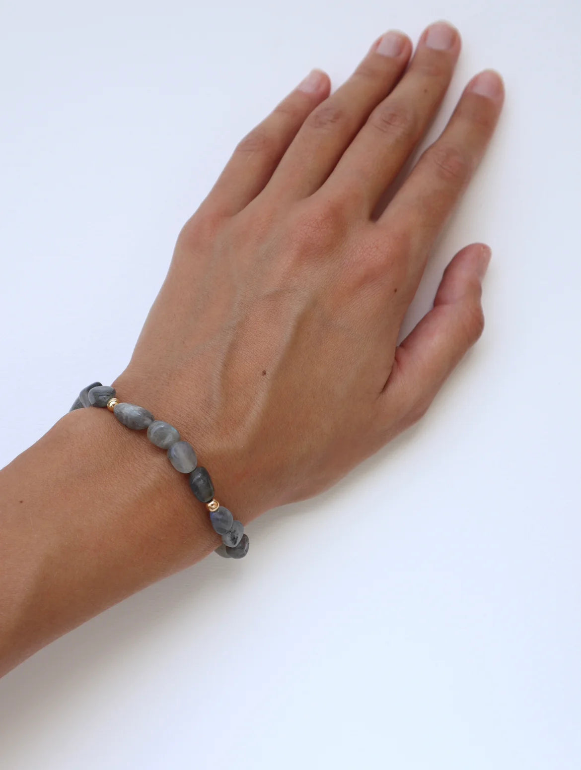 Labradorite Bracelet | 14k Gold-Filled | Protection & Intuition