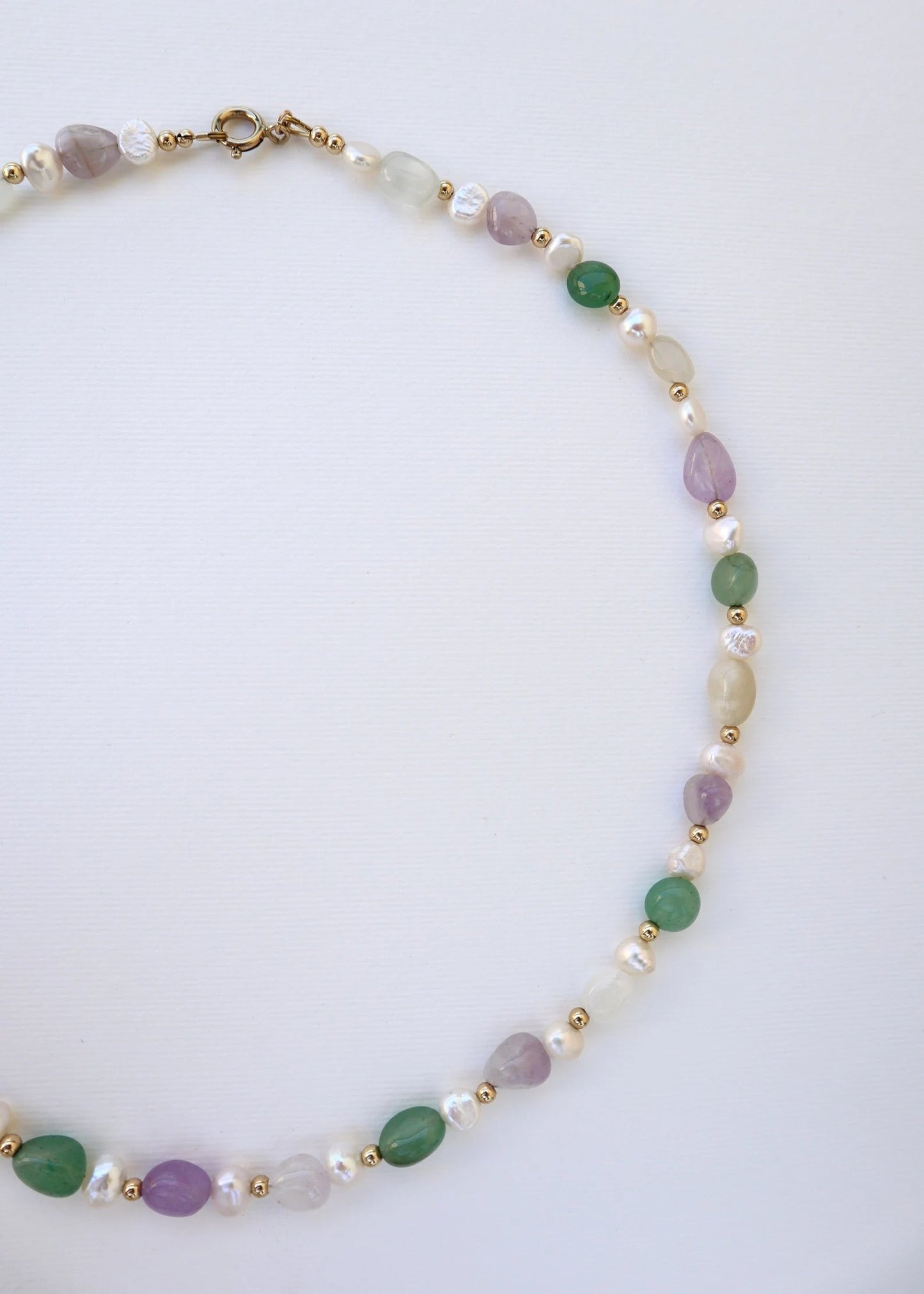 Green Aventurine + Amethyst + Moonstone | Growth & Intuition