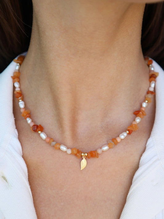 Red Aventurine Necklace | Confidence & Action