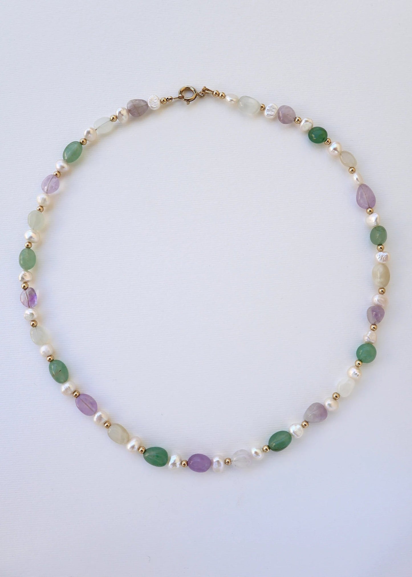 Green Aventurine + Amethyst + Moonstone | Growth & Intuition