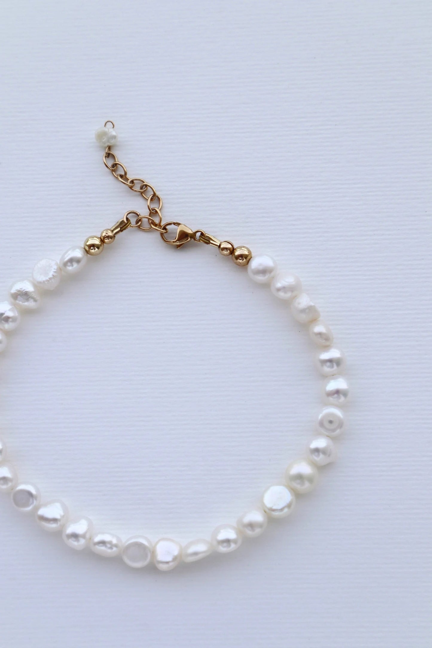 Freshwater Pearl Bracelet | 14k gold-filled | Self-Love & Grace