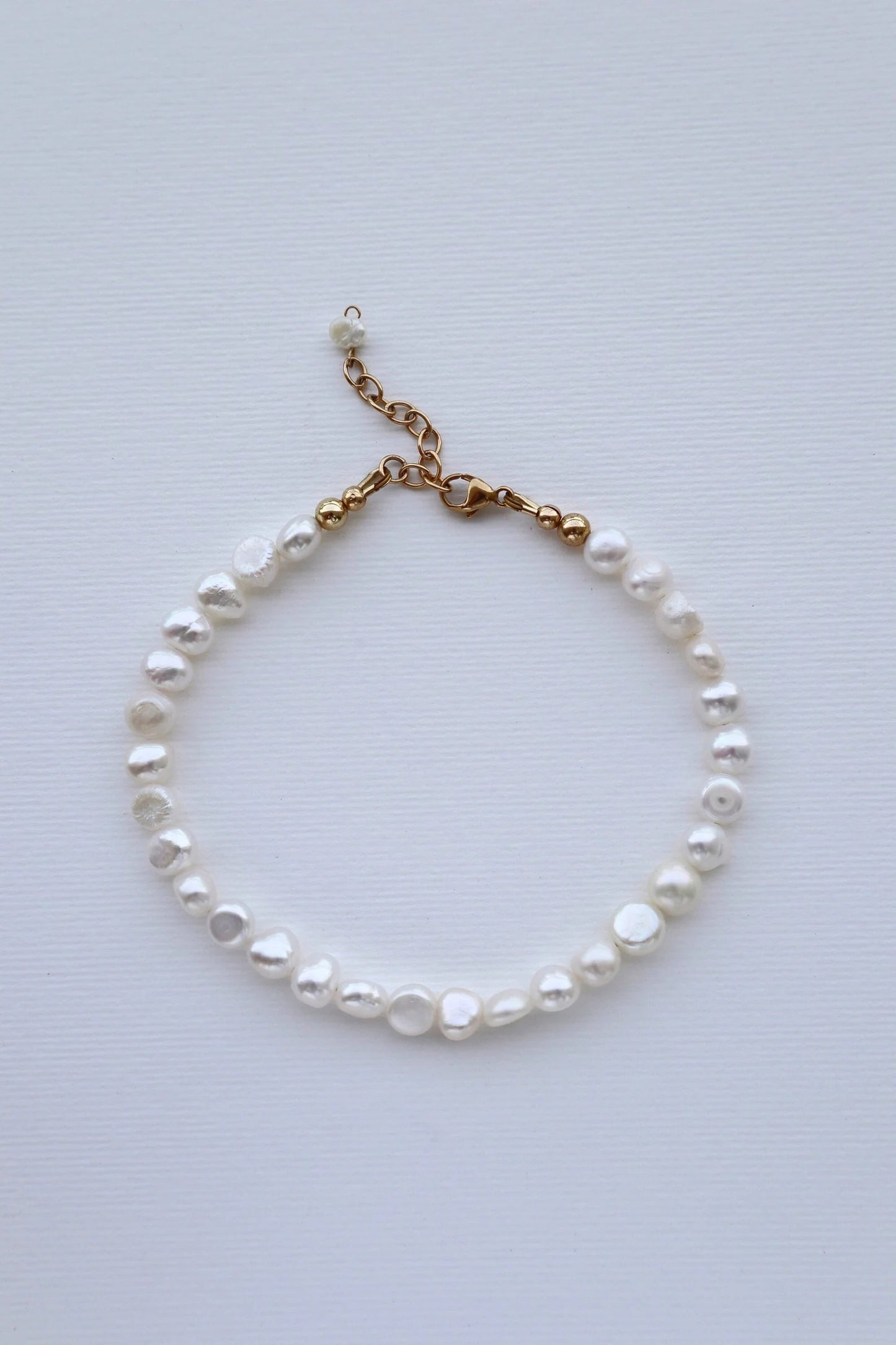 Freshwater Pearl Bracelet | 14k gold-filled | Self-Love & Grace
