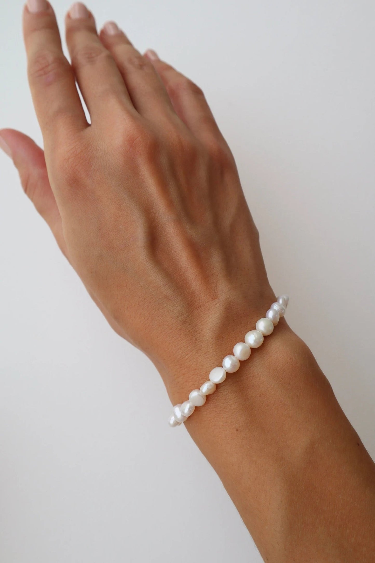 Freshwater Pearl Bracelet | 14k gold-filled | Self-Love & Grace