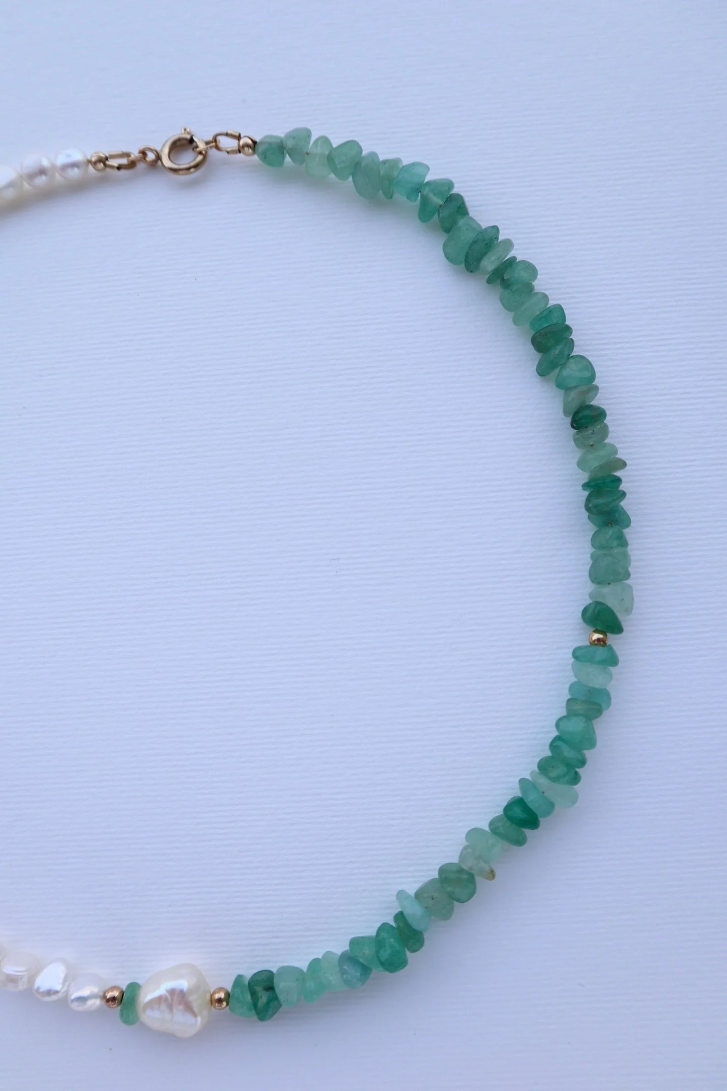 Green Aventurine Necklace | Luck & Emotional Balance