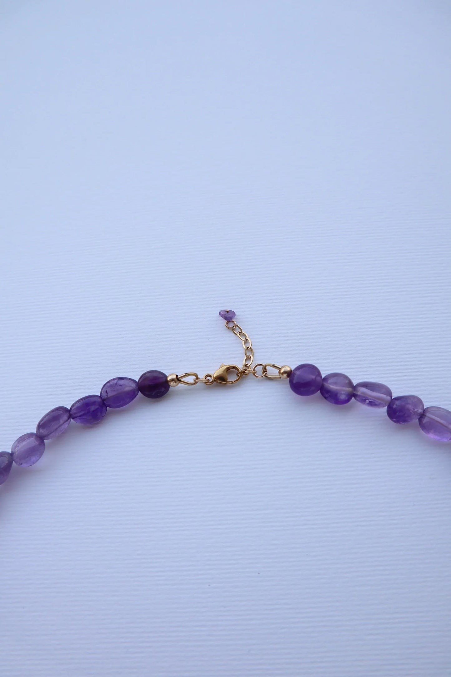 Amethyst & Freshwater Pearls Necklace | Protection & Peace