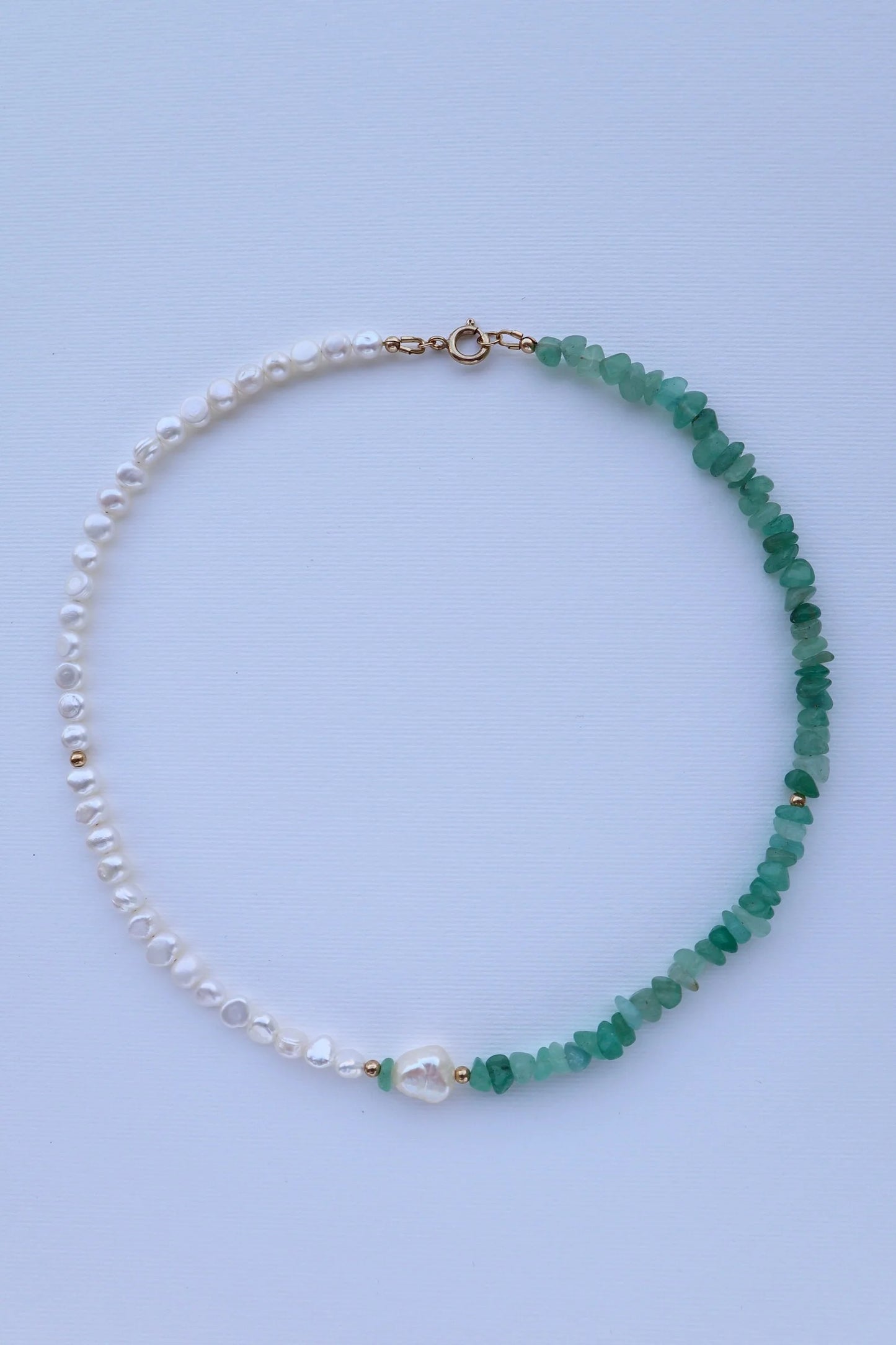Green Aventurine Necklace | Luck & Emotional Balance