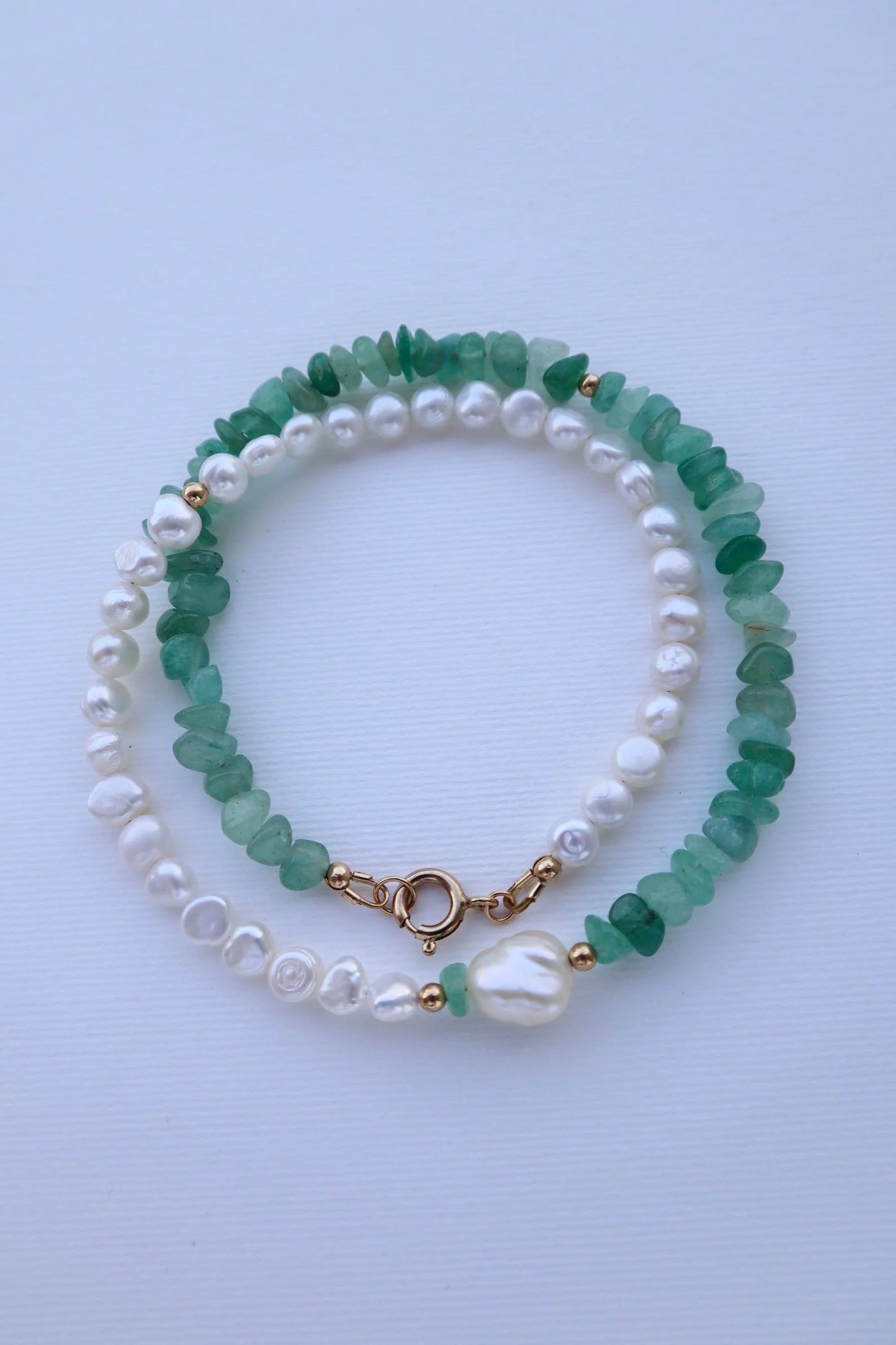 Green Aventurine Necklace | Luck & Emotional Balance