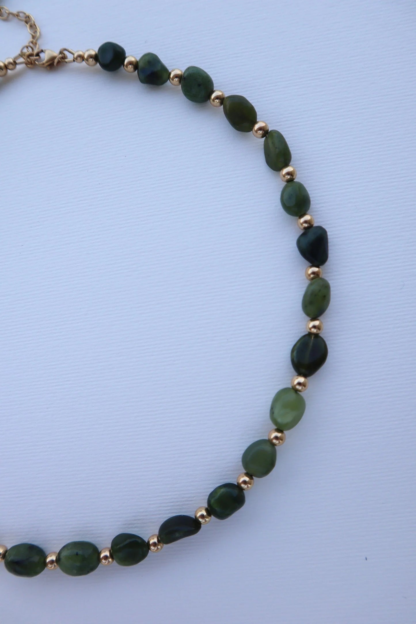 Green Jade Necklace | Harmony & Abundance
