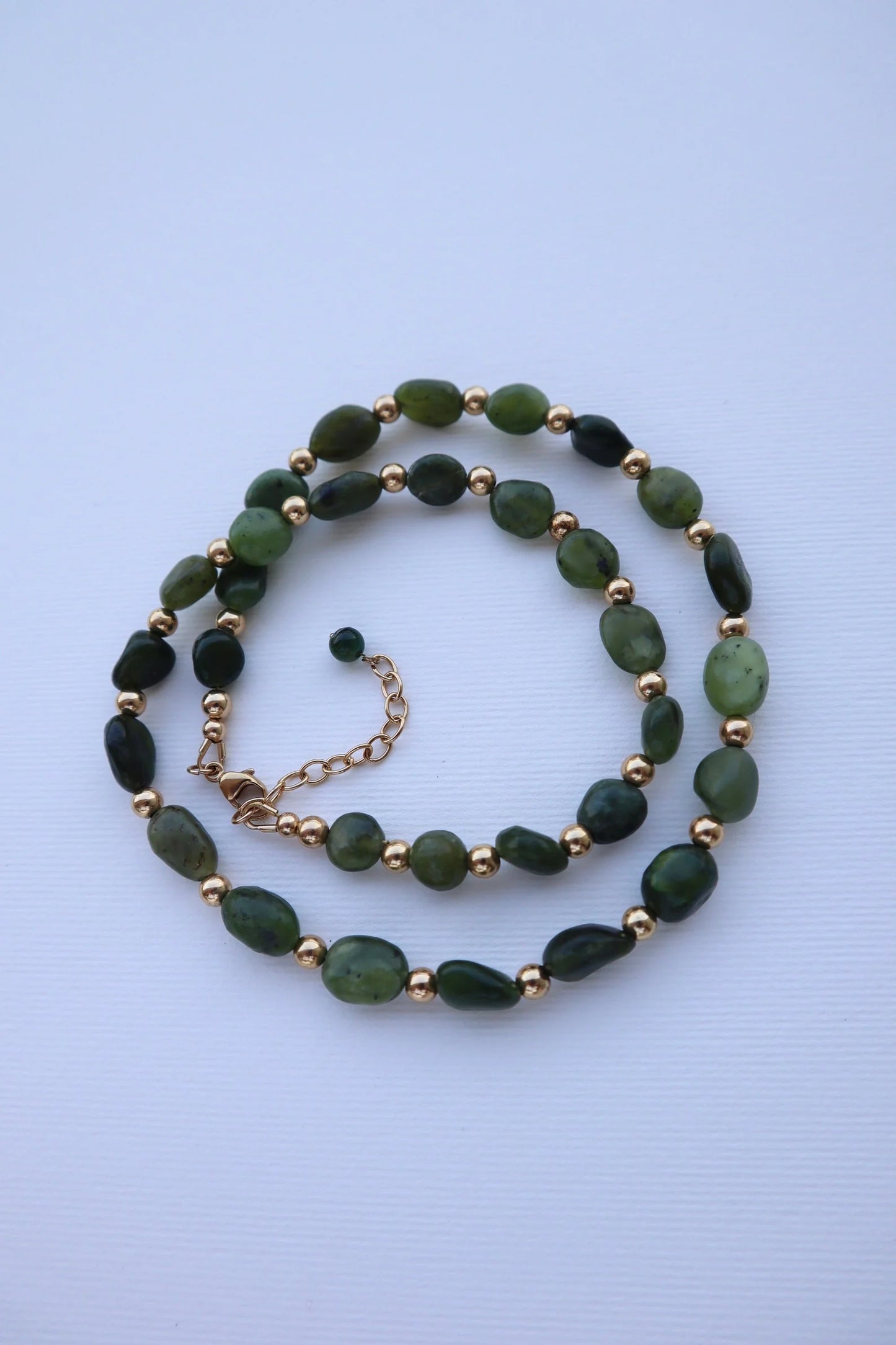 Green Jade Necklace | Harmony & Abundance